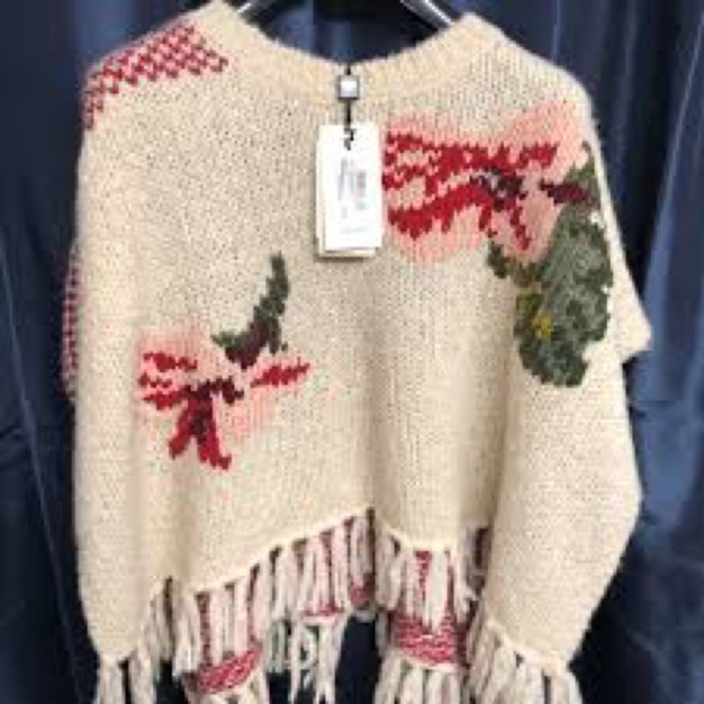 Twin Set Girl Poncho